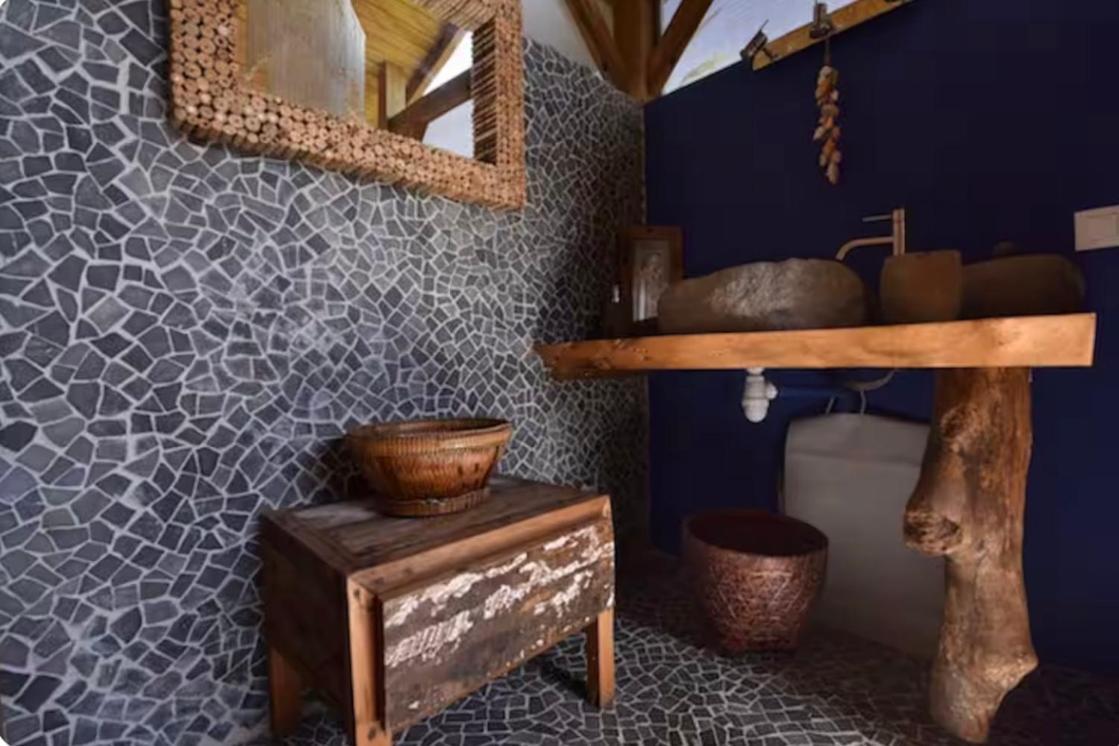 The Bluebamboo Hotel Le Moule Bagian luar foto
