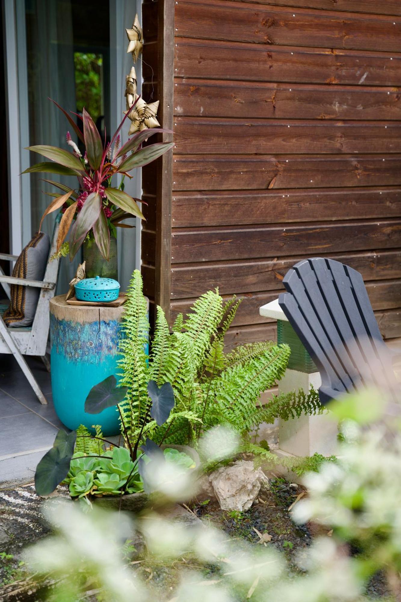 The Bluebamboo Hotel Le Moule Bagian luar foto
