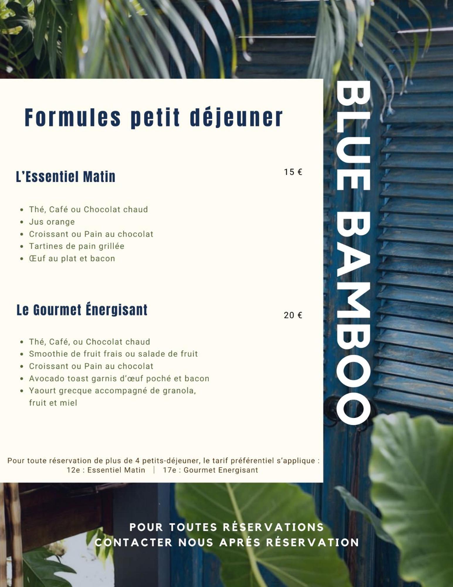 The Bluebamboo Hotel Le Moule Bagian luar foto