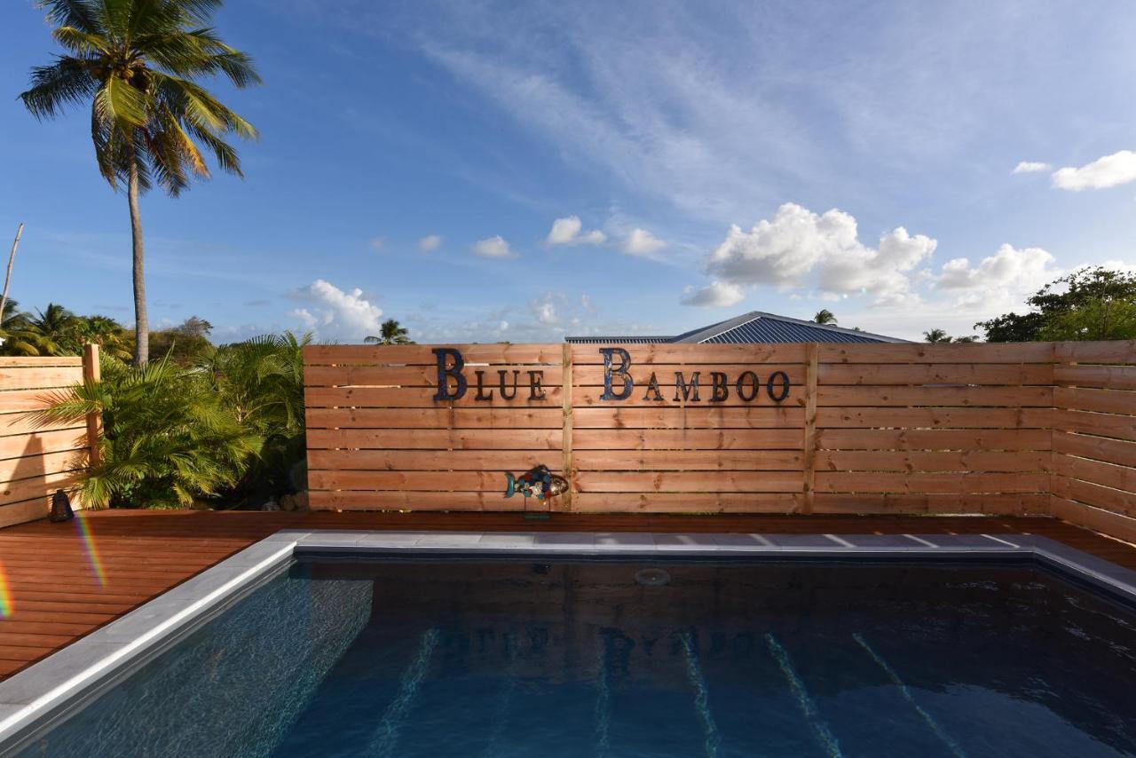 The Bluebamboo Hotel Le Moule Bagian luar foto