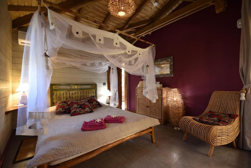 The Bluebamboo Hotel Le Moule Bagian luar foto